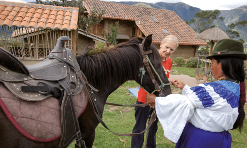 Horseback riding